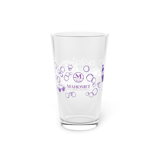 Mahomet Soda Festival Logo Pint Glass | 16oz